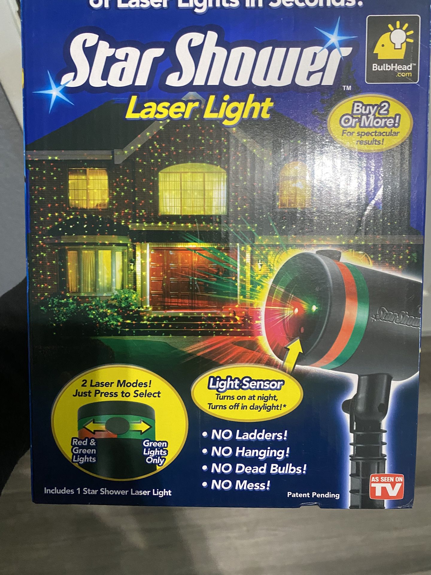 STAR SHOWER LASER LIGHT