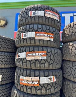 🎖️33x12.50/20 Arroyo Tires Con 50,000 millas de Garantía