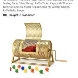 Raffle Ticket spinner Drum