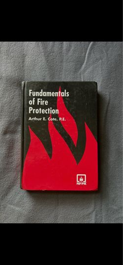 Fundamentals Of Fire Protection