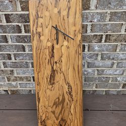 Zebra Wood Wall Clock 