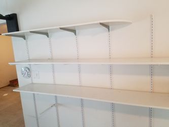 Shelfs Track Shelving  Tracks Metal Hooks