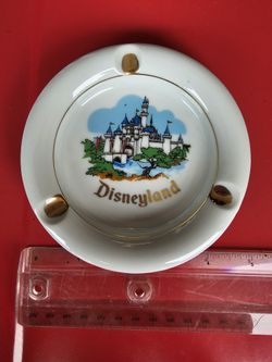 Vintage Disneyland Ashtray Made In JAPAN