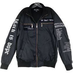 Black Bomber Jacket 