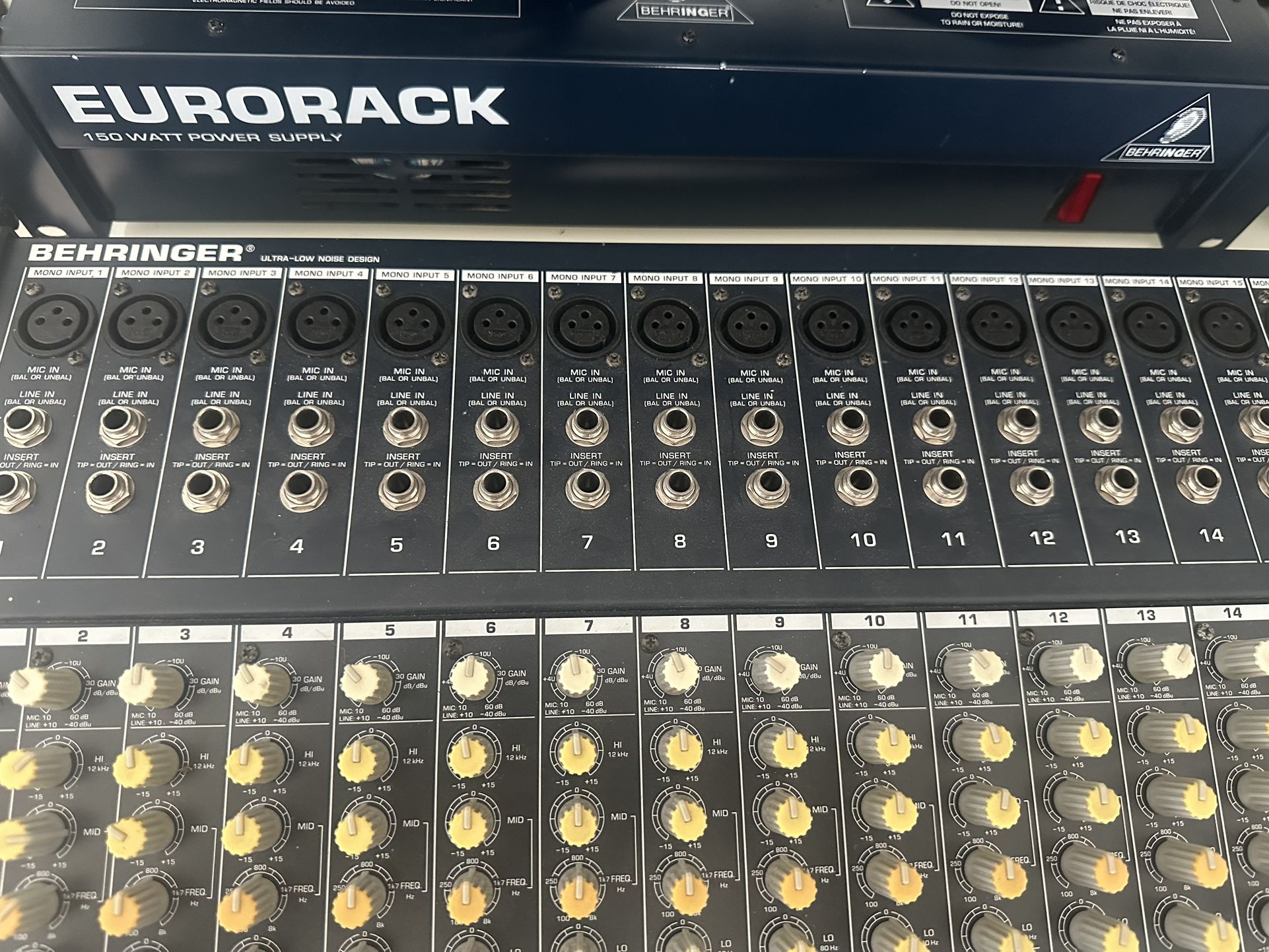Mixer Table 3282A With Power Supply You Can Use It For A Band