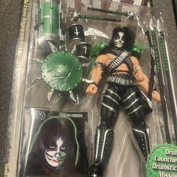 KISS Peter Criss Ultra Action Figure McFarlane Toys 1997 (A9)