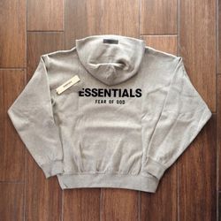 FW24Essentials Fear Of God Dark Oatmeal 
