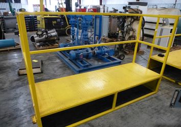 Machine platform 30D x7ft6in long x 16 inches high