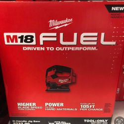 Mílwaukee New  Jig Saw Fuel M18