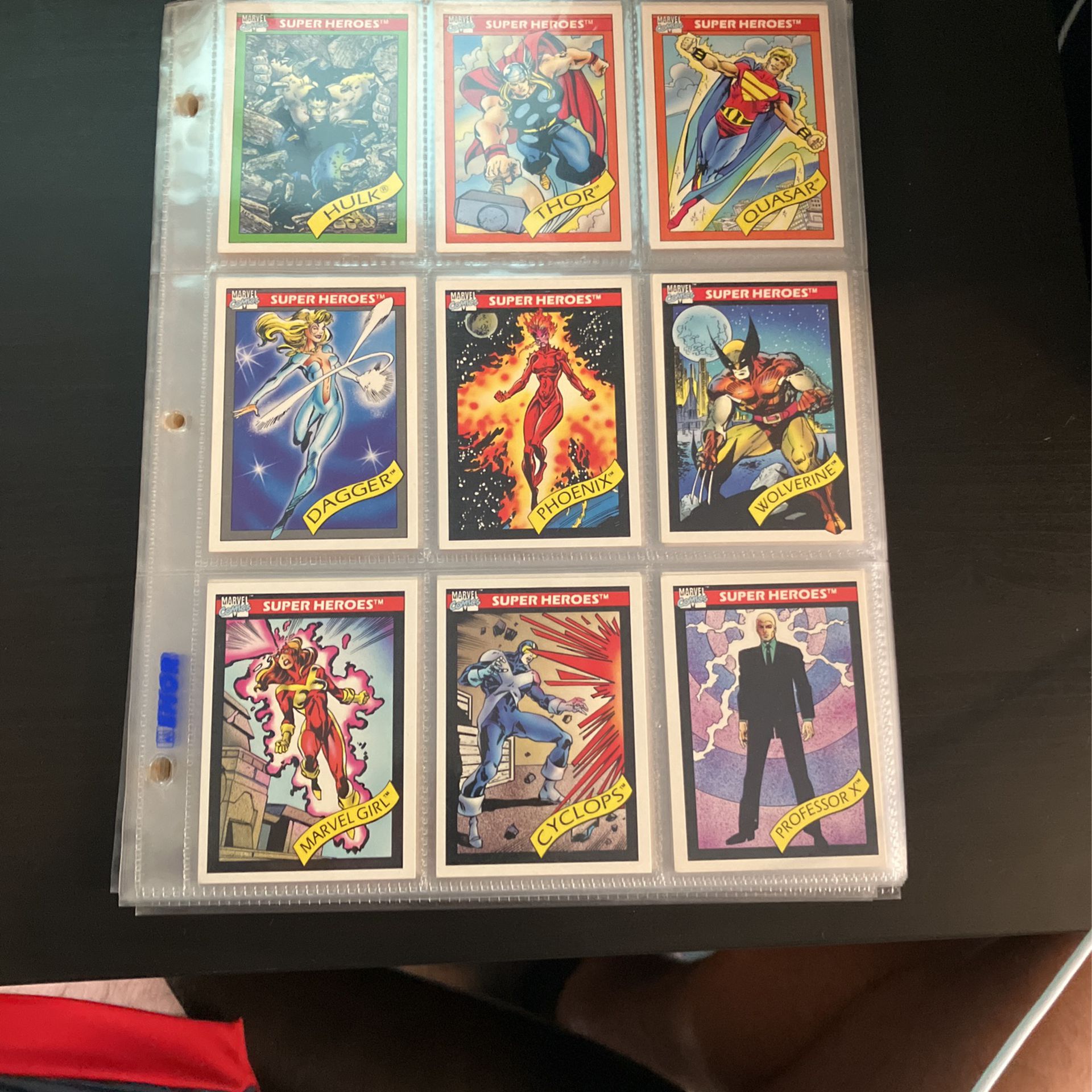 1st Marvel Collector Trading Cards