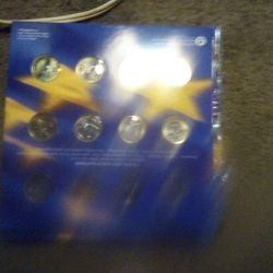 The 50 State Quarters And Euro Coin Collection