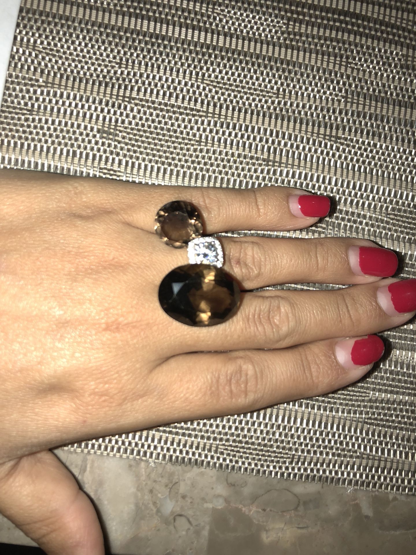 Natural stones set / piedras naturales para joyas brown