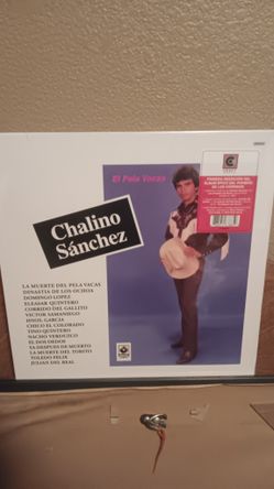 Chalino Sanchez "El Pelavacas " Music On Lp Vynil Record
