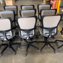 Haworth Zody Armless Office Chairs 