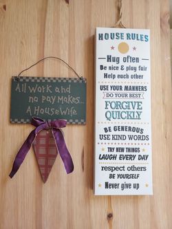 House Rules Home Decor