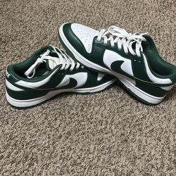Green Nike Dunk Low