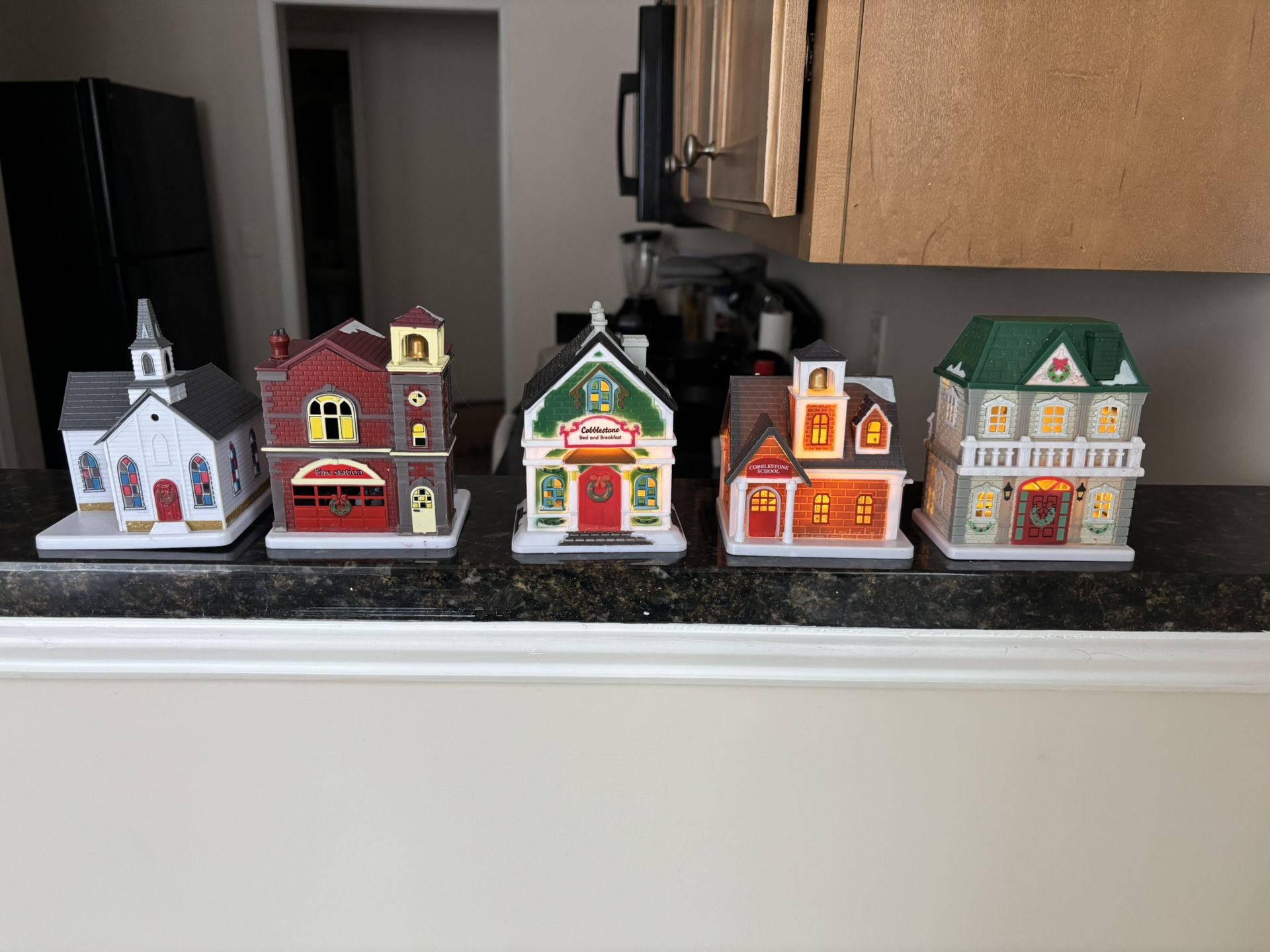 Cobblestone Christmas Villages