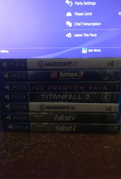 PS4 Games