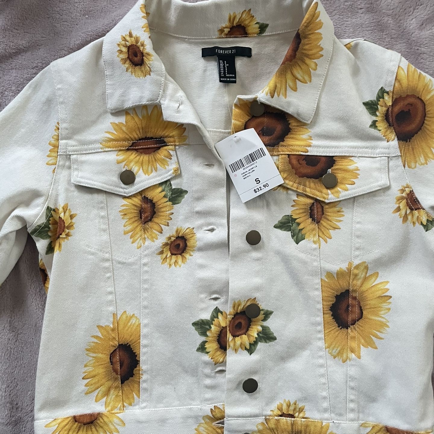 Sunflower jacket forever 21 sale
