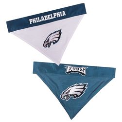 Brand New Philadelphia Eagles NFL Pet Wear Reversible Bandana Size XXL Home/Away