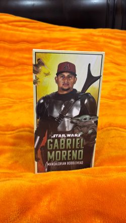 Gabby Moreno bobblehead Mandalorian