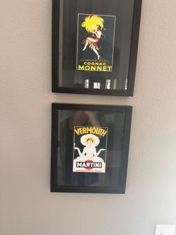 Decore Framed Prints 11 x 13 (Pair)