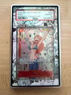 One Piece Manga Nami PSA 10