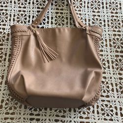 Beautiful Big  Sole/Society Tan Hobo Purse 