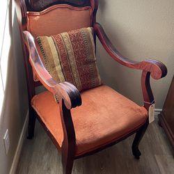 Antique Accent Arm Chair