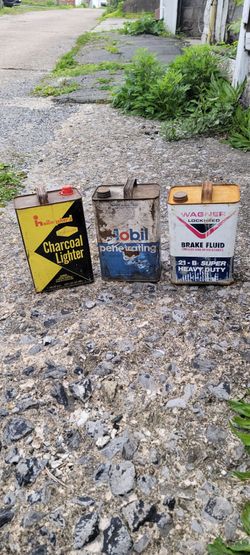 Vtg cans