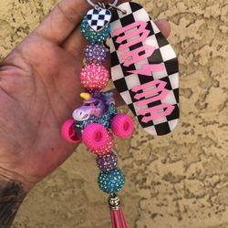 Sparkle Smash Monster Truck Keychain 