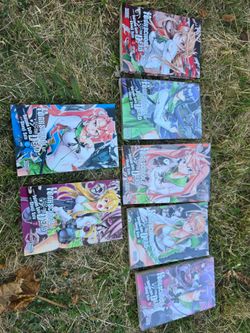 High School of the Dead Manga Vol 1-7 COMPLETE SET English (Vols 2-5 BRAND NEW SEALED / OOP Rare)
