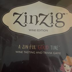 Zin Zig Wine Drinking Game NEW!