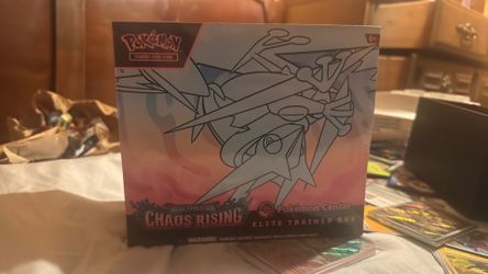 POKEMON CENTER CHAOS RISING ELITE TRAINER BOX SEALED