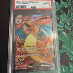  Charizard ex 183/165 Sv: Scarlet & Violet 151 Holo PSA 10 GEM MINT 