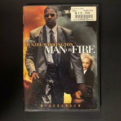 Man on Fire 🔥 DVD 📀 
