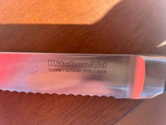 KitchenAid Serrated Chef Knife Kitchen Aid Used 122mm 5” 4028