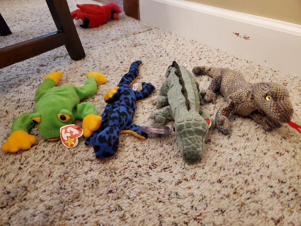 Reptile/Amphibian Beanie Baby lot