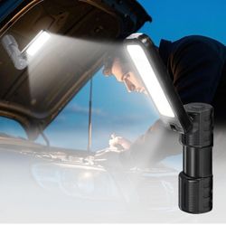 Brandnew Rechargeable Magnetic Work light, 180° Rotate Mechanic Grill Light for Car Repair, BBQ,Emergency, Camping, Outdoor & Mechanics Tools
