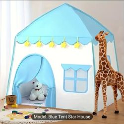 🆕️CHILDRENS INDOOR PLAYHOUSE TENT. PINK OR BLUE AVAILABLE 