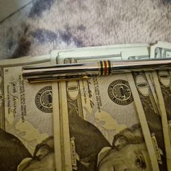 Stainless Steel 1990s Ball Pen