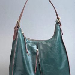 Hobo International Marley Shoulder Bag bottle green for Sale in