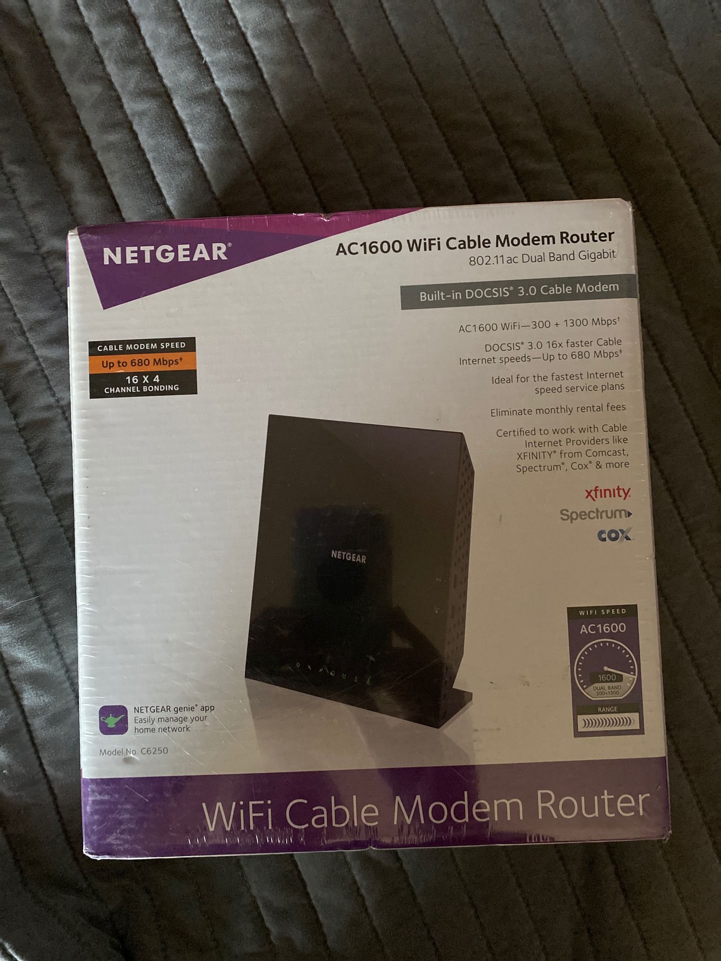 Netgear AC WiFi cable modem router