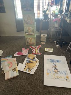 Winnie the pooh baby shower $50