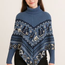 Ladies Poncho Size S/M