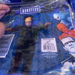 Frankenstein Costume Size Large 