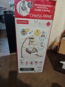 Fisher-Price My Little Snugabear Forest Edition Cradle 'n Swing