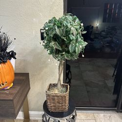 Artificial Faux Silk Topiary Plant 