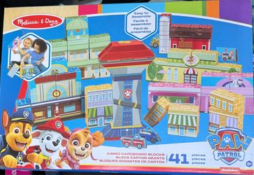 Paw patrol building blocks toy