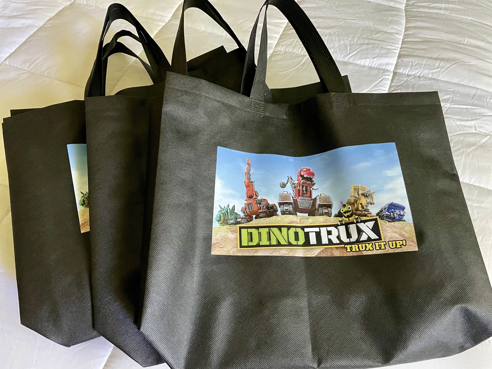 Dino Trux Reusable Bags